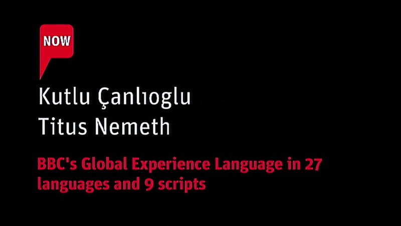 BBC's Global Experience Language in 27 languages and 9 scripts