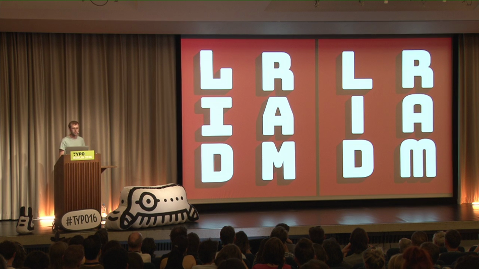 Hochs und Tiefs der vertikalen Typografie